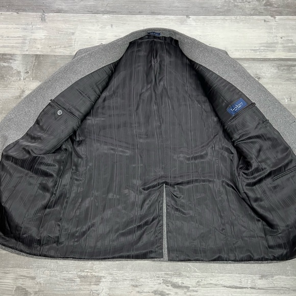 Turnbury Grey Camel Hair Sport Coat 48R - Picture 4 of 6